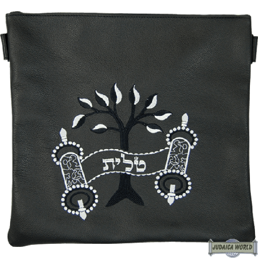 Leather Talis bag and/or Tefillin(s) Bags Style 270 BK