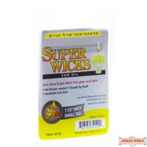 Super Wicks 1 1/2" wick with small tab
