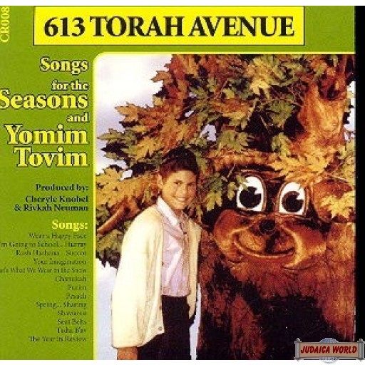 613 Torah Ave. Songs For The Seasons & Yomim Tovim C.D.