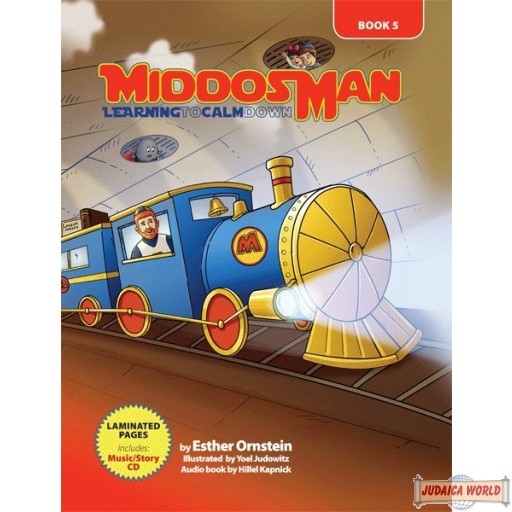 Middos Man #5, Learining to Calm Down, Book & CD