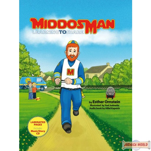 Middos Man #1, Learning to Share - Book & Read-Along CD