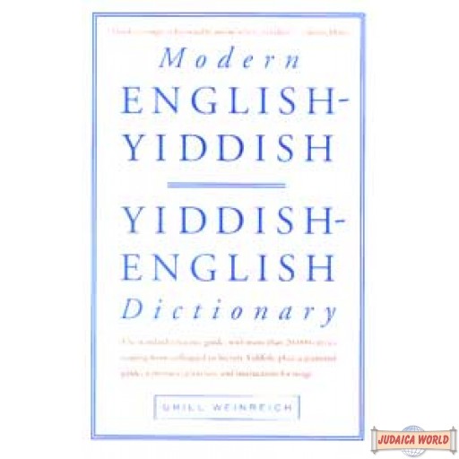 Modern English-Yiddish, Yiddish-English Dictionary