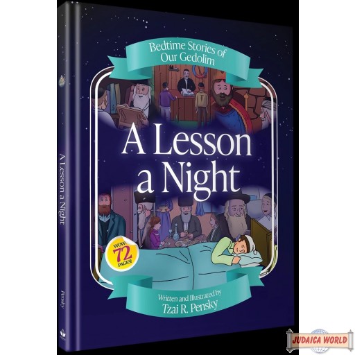 A Lesson a Night, Bedtime Stories of Our Gedolim