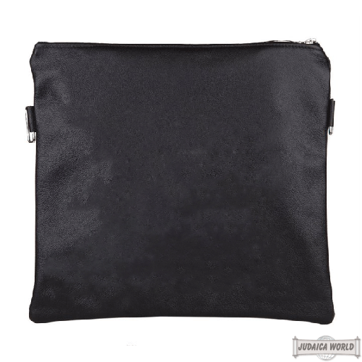 Plain Leather Black Talis and/or Tefillin Bags