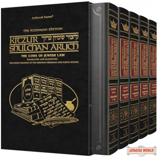 Kitzur Shulchan Aruch, 5 Vol Slipcased Set