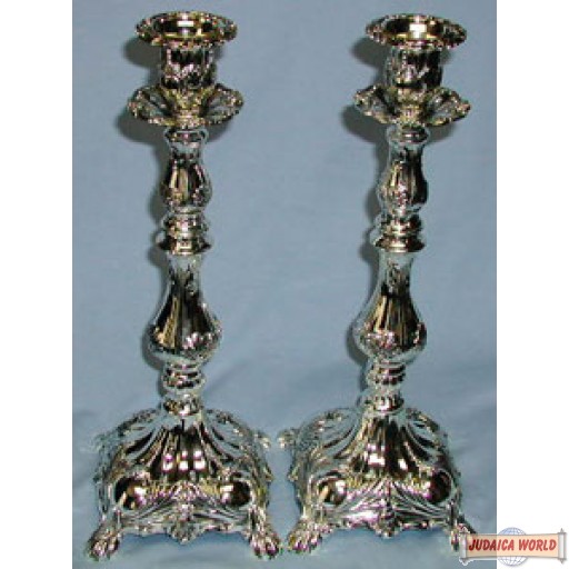 Pair of silver plated 15 Leichter