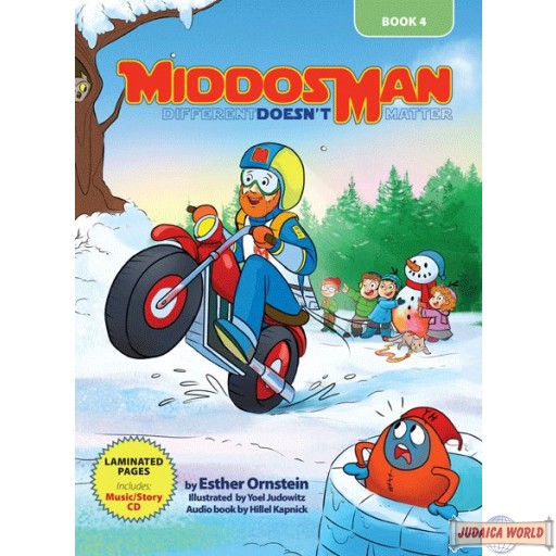 Middos Man #4, Different Doesn't Matter, Book & CD