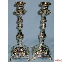 Pair of silver plated 15 Leichter