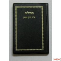 Pocket Tehillim with plastic cover- color and design may vary