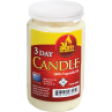 Memorial (Yortzeit) Candle - Vegetable Oil (3 Day)