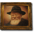 The Rebbe's Smile (Color) Giclee Canvas print By Artist Shmuel Goldstein 
