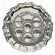 Seder Plate Silver Plated SP12082 (does not qualify for free shipping)